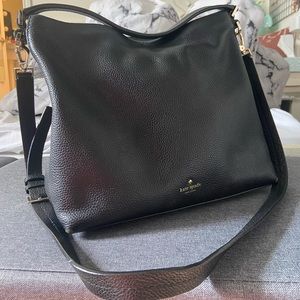 Kate Spade Black Leather Crossbody/Shoulder Purse